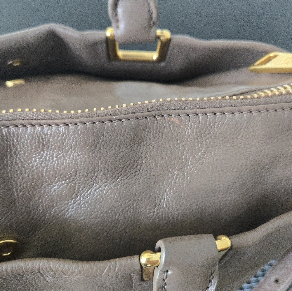 Prada‎ Brown Leather Bag - Picture 13 of 17